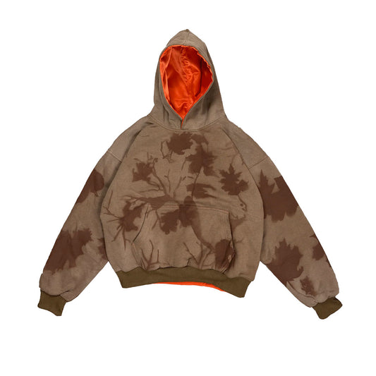 Alessio Giffi Forest Hoodie - 𝐴𝑖𝑟𝑏𝑟𝑢𝑠ℎ𝑒𝑑, 𝑅𝑒𝑣𝑒𝑟𝑠𝑖𝑏𝑙𝑒
