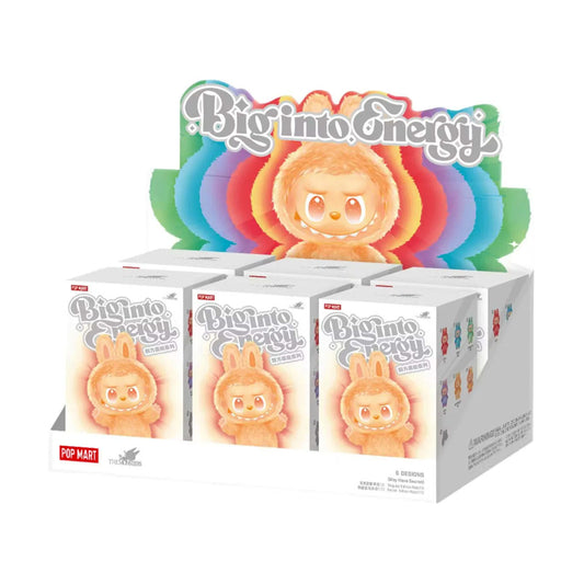 POP MART LABUBU THE MONSTERS BIG INTO ENERGY SERIES VINYL PLUSH PENDANT SEALED CASE (6 BLIND BOX)