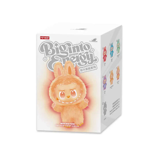 POP MART LABUBU THE MONSTERS BIG INTO ENERGY SERIES VINYL PLUSH PENDANT (1 BLIND BOX)