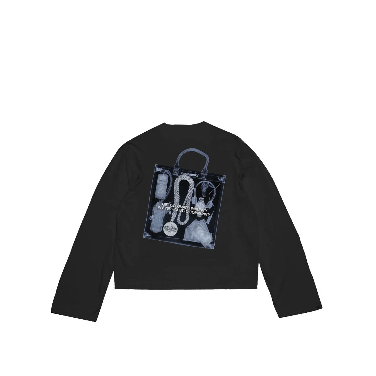 LONGSLEEVE "WORLD TOUR" X-RAY BLACK