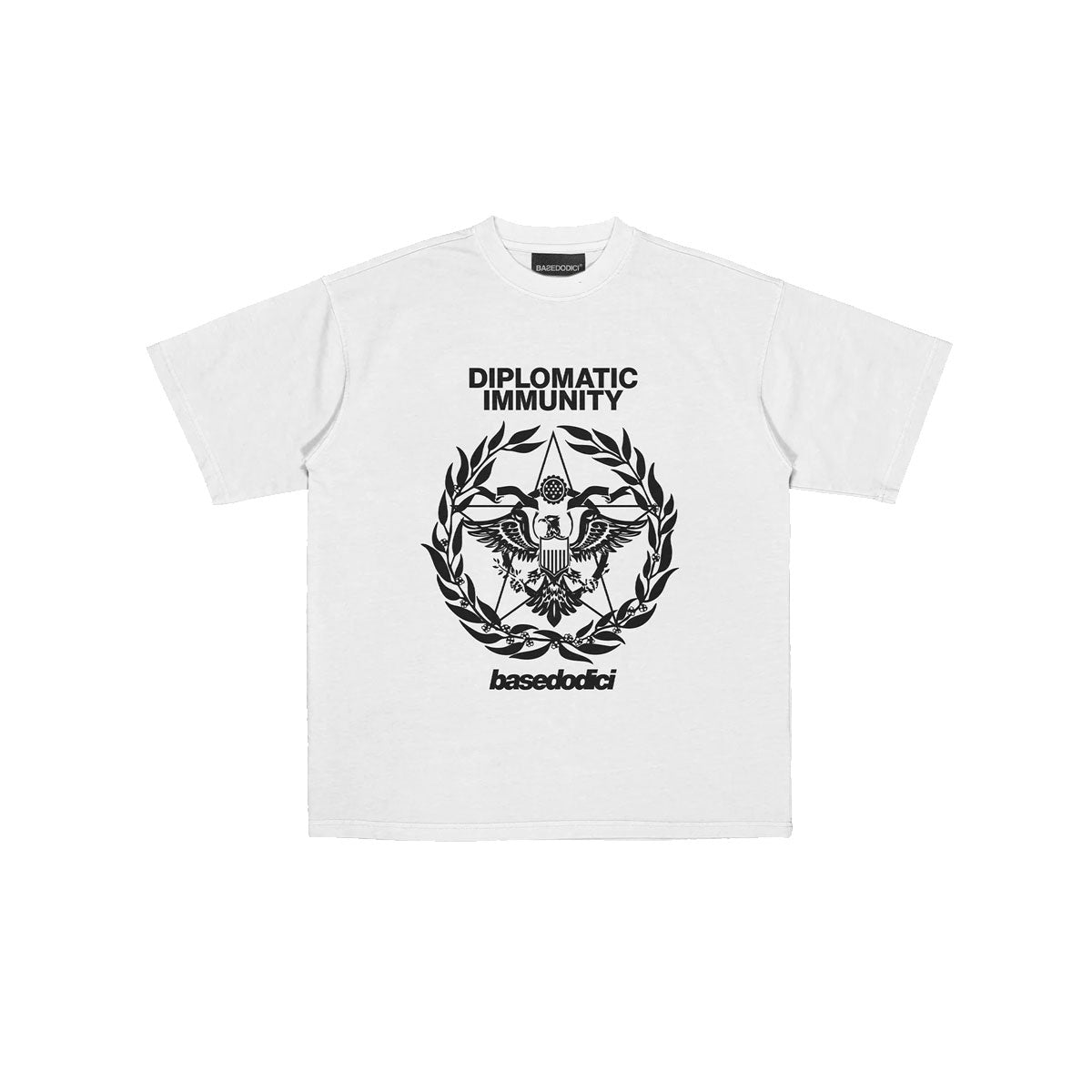 T-SHIRT "WORLD TOUR" DIPLOMATIC IMMUNITY WHITE