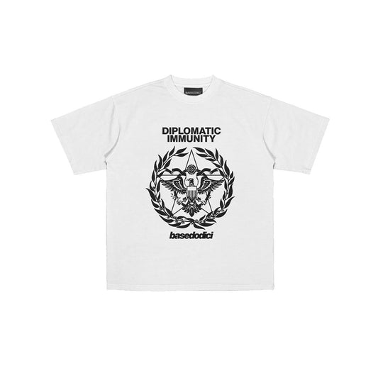 T-SHIRT "WORLD TOUR" DIPLOMATIC IMMUNITY WHITE