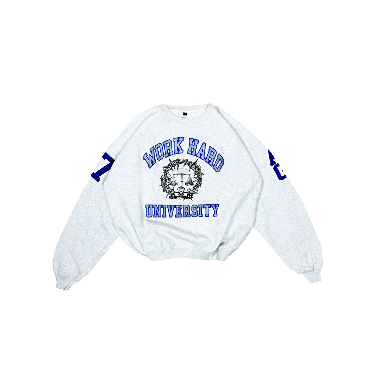 Work Hard Collegre Crewneck - Alessio giffi Collection