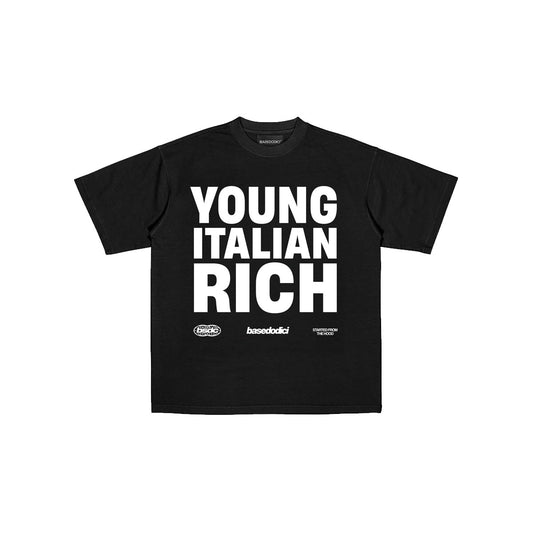 T-SHIRT "WORLD TOUR" ITALIAN RICH BLACK