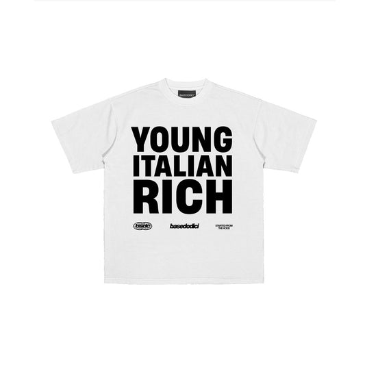 T-SHIRT "WORLD TOUR" ITALIAN RICH WHITE