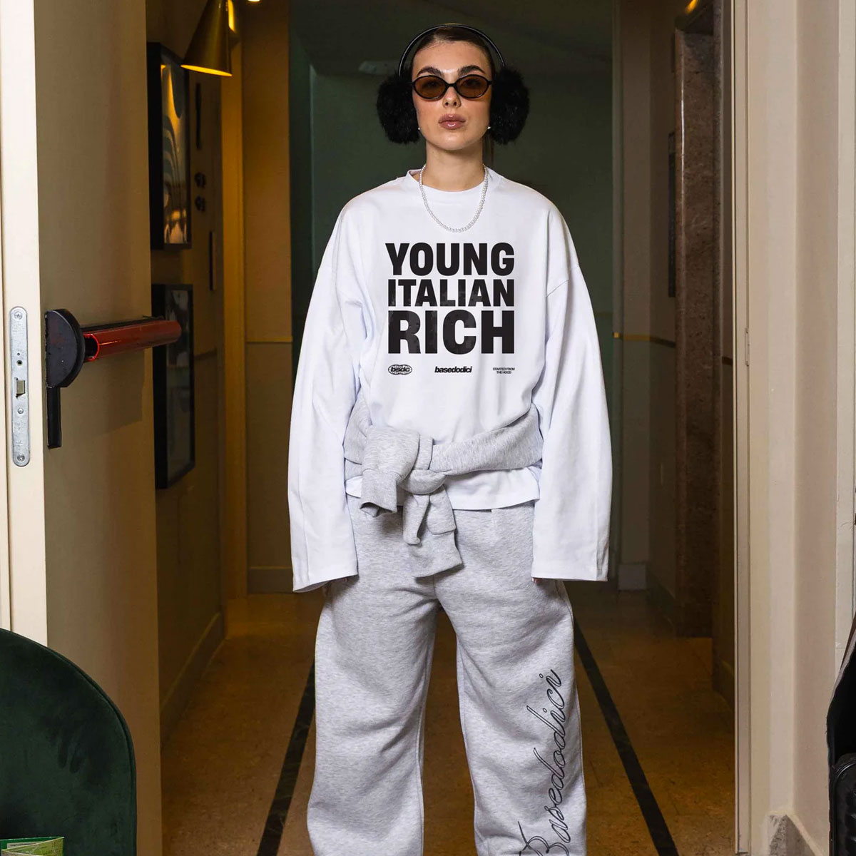 LONGSLEEVE "WORLD TOUR" ITALIAN RICH WHITE